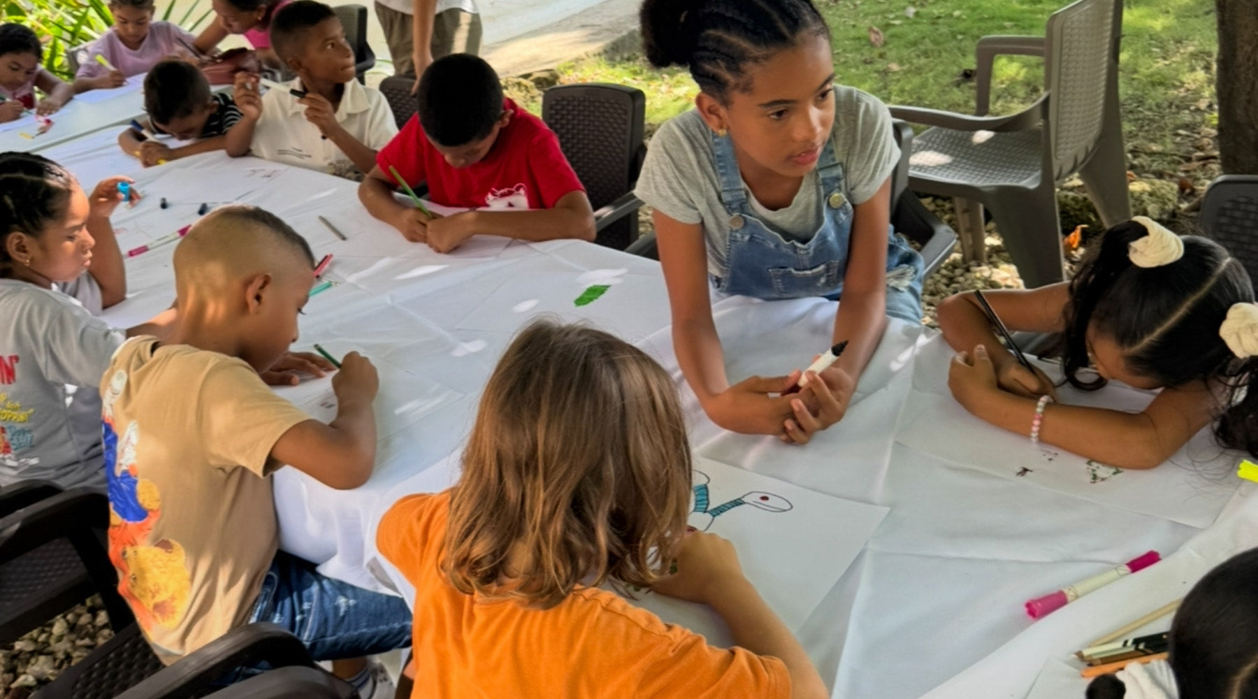 Este año, los niños nos recordaron lo que significa regalar con el corazón