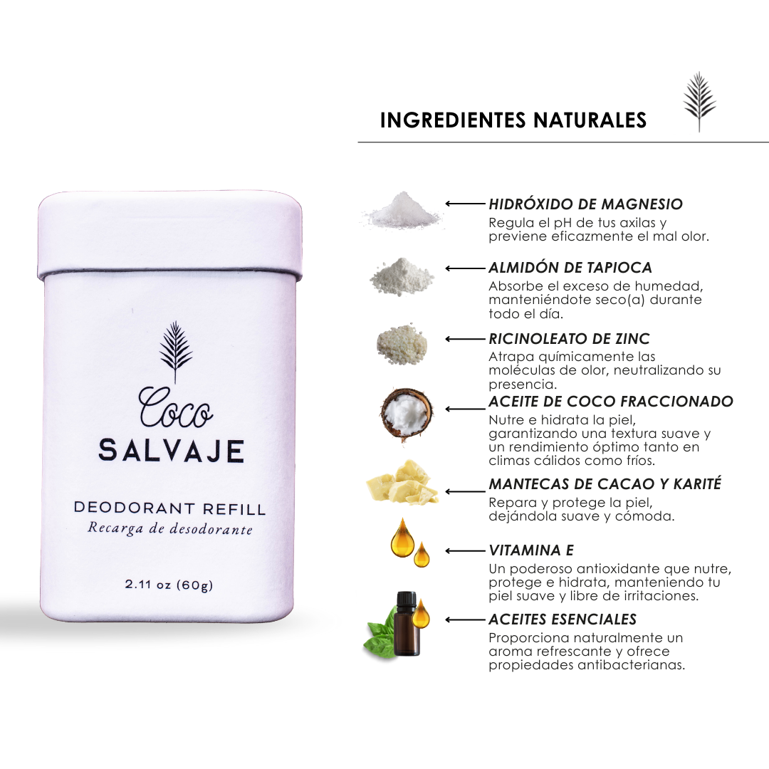 KIT DESODORANTES EN BARRA + ESTUCHE METÁLICO