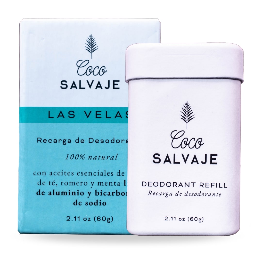 Aroma herbal y mentolado que refresca al instante. Barra natural sin aluminio para quienes aman lo fresco.