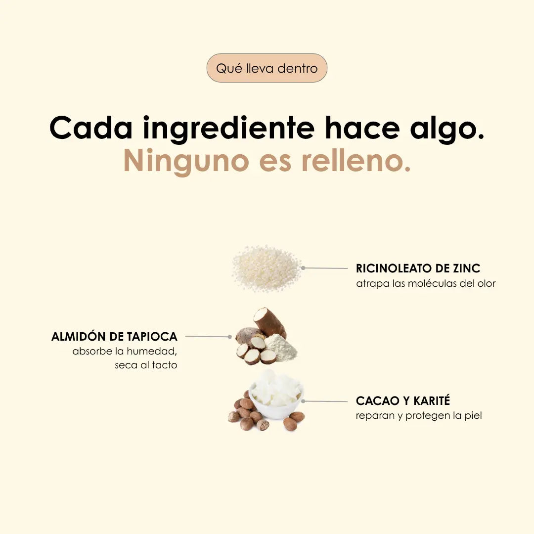 COLPIPE CREMA - desodorante para piel sensible sin alcohol y sin aroma