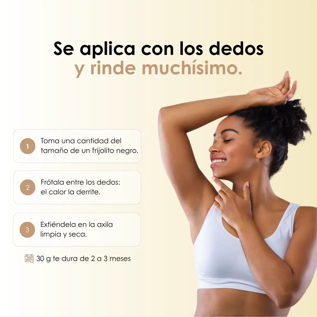 COLPIPE CREMA - desodorante para piel sensible sin alcohol y sin aroma