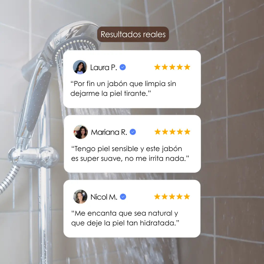 DESPERTAR, jabón de café y naranja artesanal exfoliante con hidratacion profunda