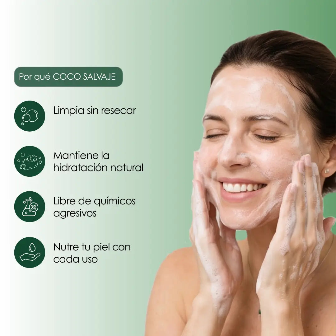 FRESCURA, Jabón natural de espirulina, arcilla verde, menta y eucalipto