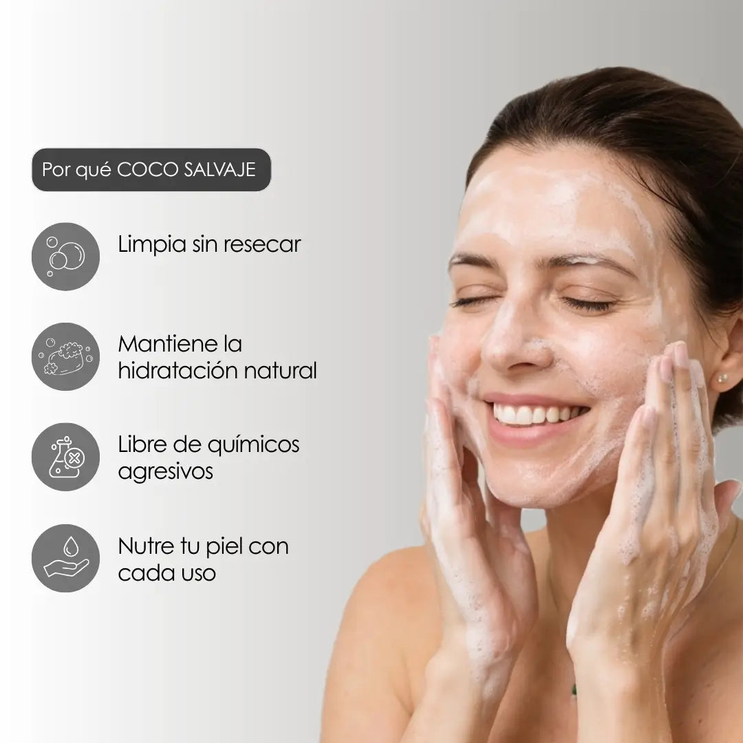 PUREZA, jabon de carbon activado artesanal con arbol de te y limon para piel grasa o mixta