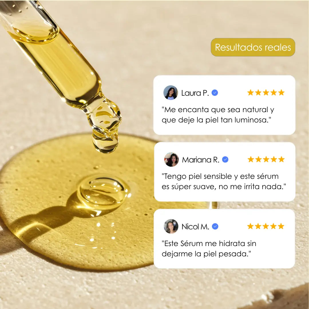 Sérum facial de 30 ml con Q10 rejuvenecedor con antioxidantes
