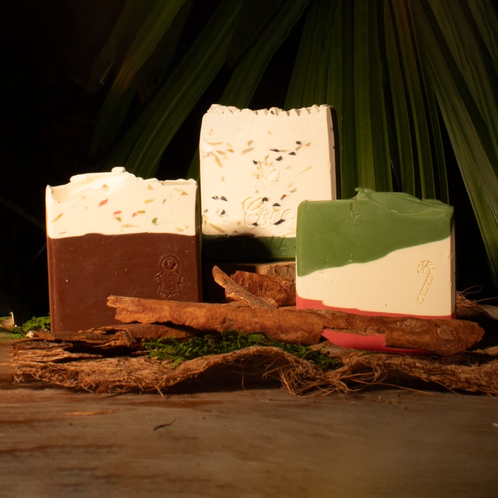 Creación de jabones navidad