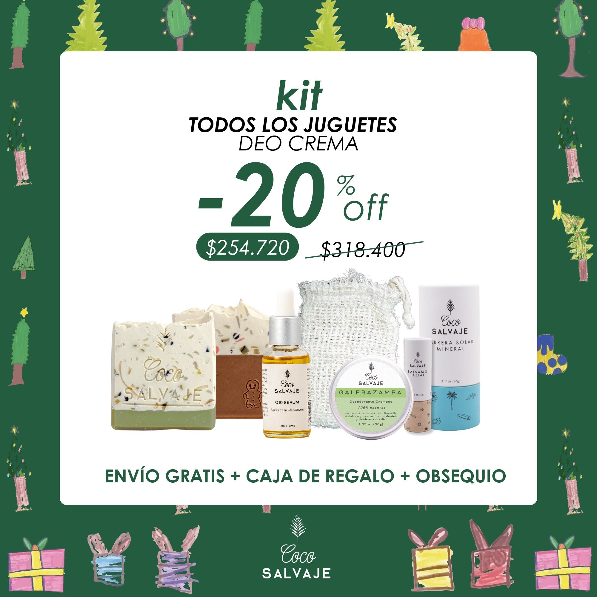 Todos los Juguetes - Deo CREMA (Envío GRATIS)