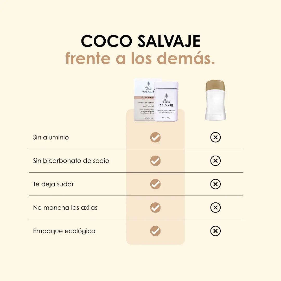 COLPIPE BARRA- desodorante natural en barra con aroma suave para piel sensible