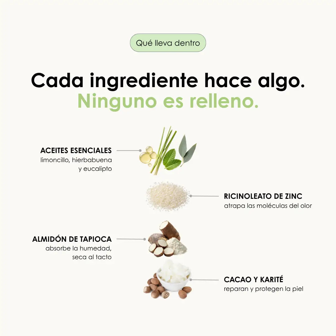 GALERAZAMBA BARRA - recarga de desodorante sin aluminio con aceite de coco para todos los climas
