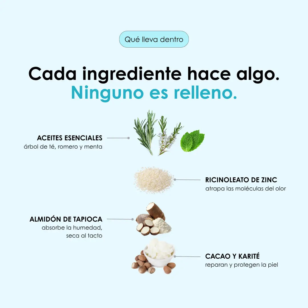 LAS VELAS CREMA -desodorante en crema con aroma herbal mentolado y vegano