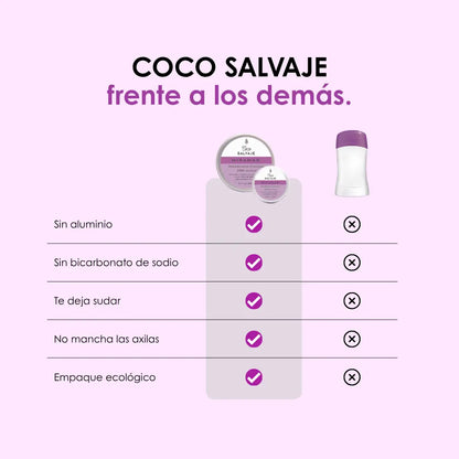 MIRAMAR desodorante sin alcohol y sin aluminio en crema para todo tipo de piel