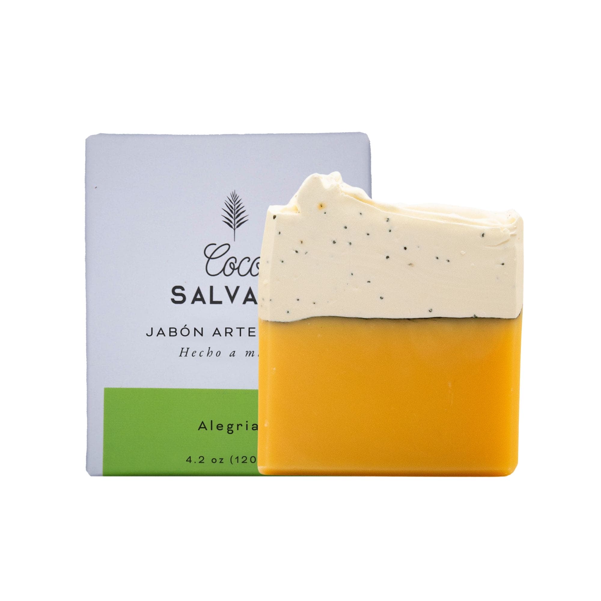Jabón exfoliante con limón y semillas de amapola. Limpieza refrescante y suave para una piel radiante.)