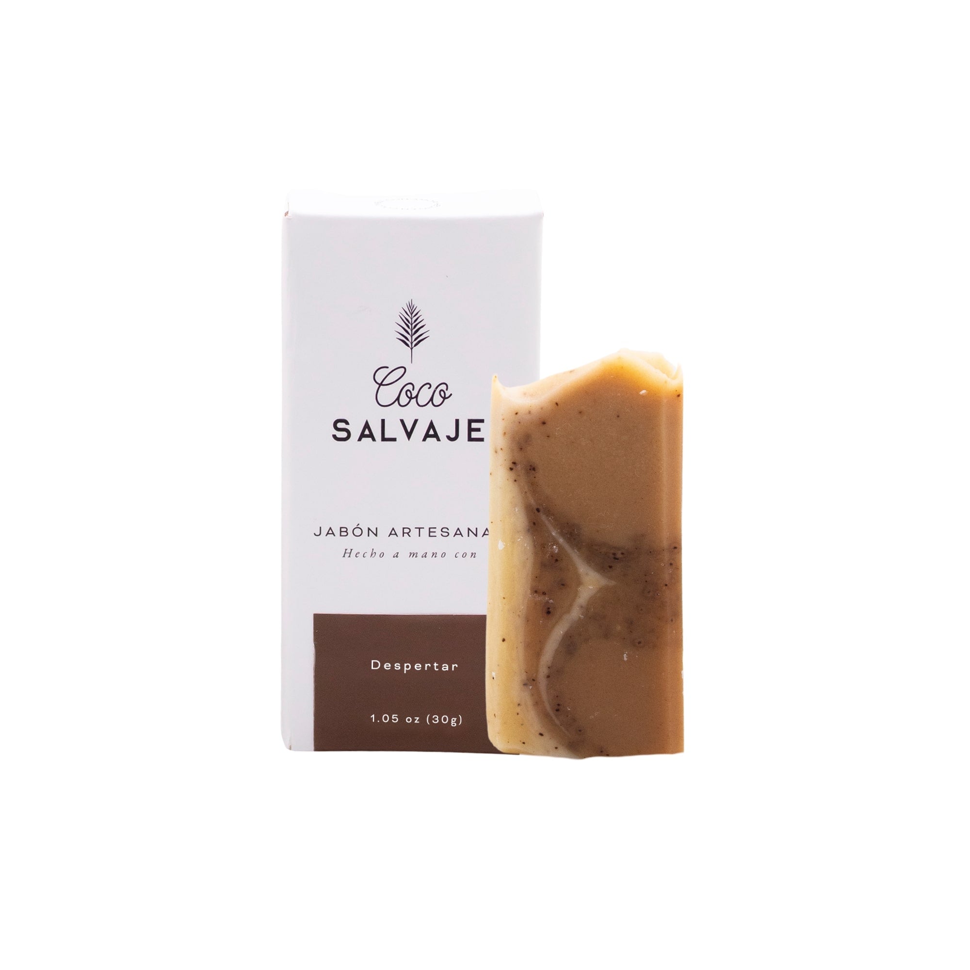Jabón natural con una fragancia estimulante que aporta frescura y bienestar a la piel.
