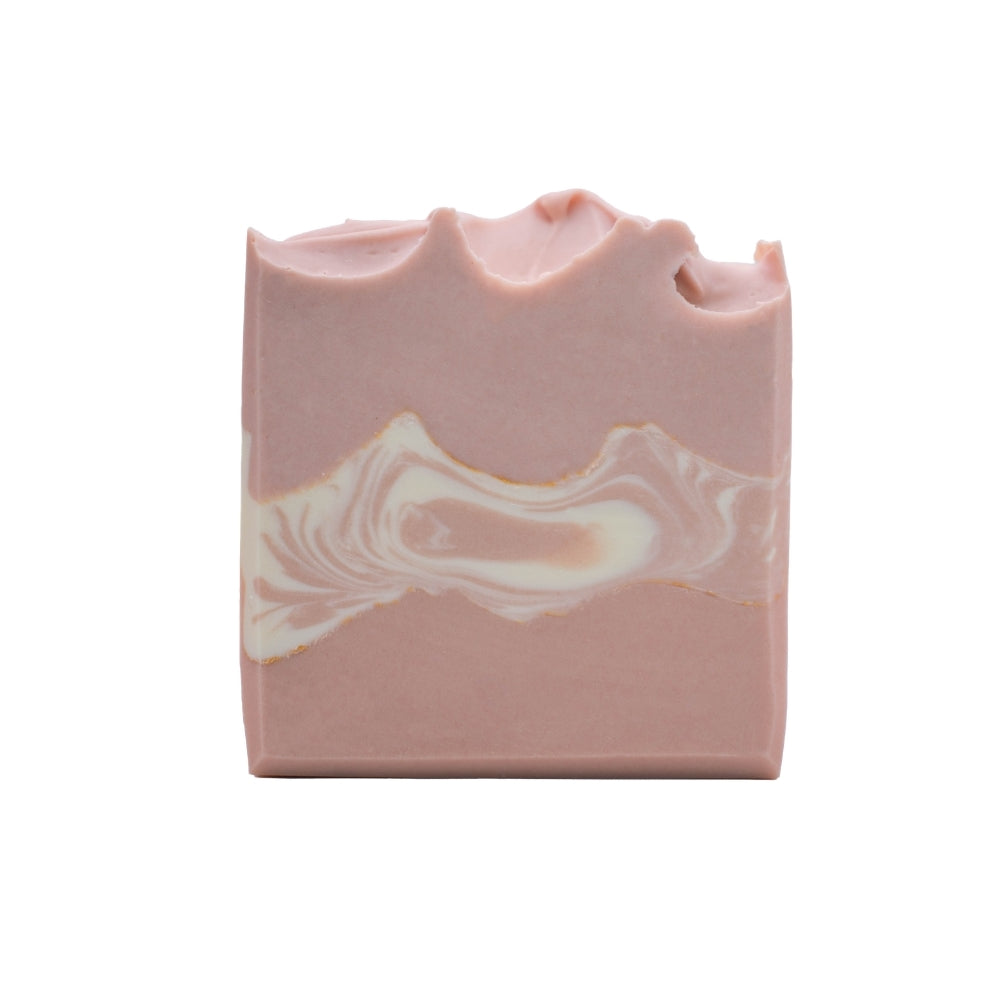 Jabón artesanal Cuarzo Rosado de COCO SALVAJE  edición especial Día de las Madres, inspirado en piedras naturales y diseñado como un regalo especial.