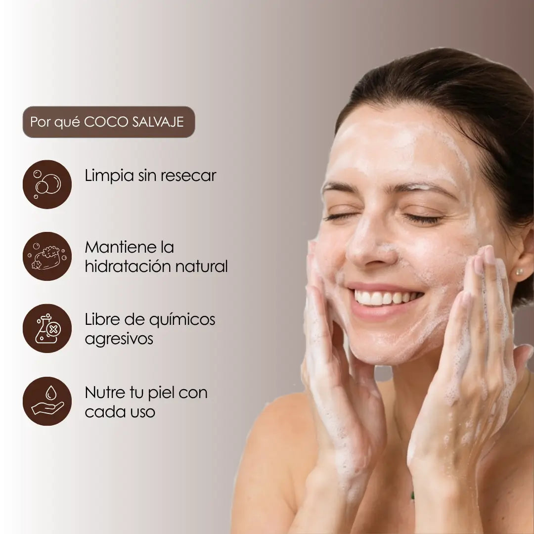 DESPERTAR, jabón de café y naranja artesanal exfoliante con hidratacion profunda