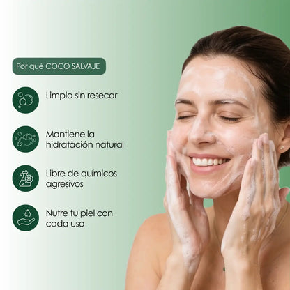 FRESCURA, Jabón natural de espirulina, arcilla verde, menta y eucalipto