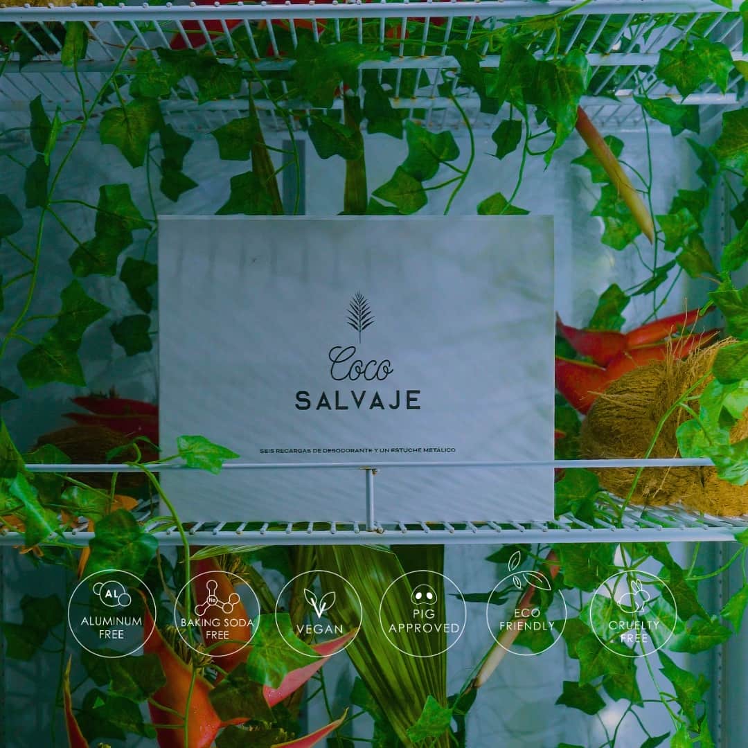 Incluye los 6 desodorantes en barra y un estuche metálico. Protección natural con estilo, en un solo pack Coco Salvaje.