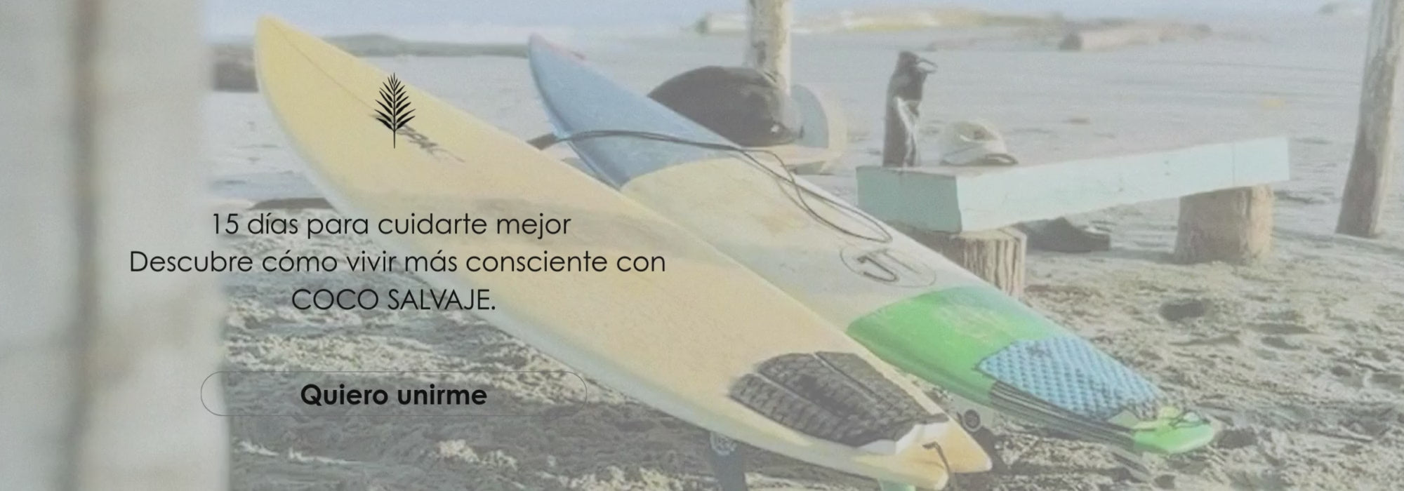 Cargar video: Banner del reto #ViveSalvaje15Días: descubre cómo transformar tu rutina de cuidado personal con hábitos más naturales, saludables y sostenibles.