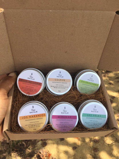 Kit de desodorantes minis de COCO SALVAJE 6*30g